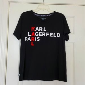 Karl Lagerfeld Paris Graphic T-Shirt